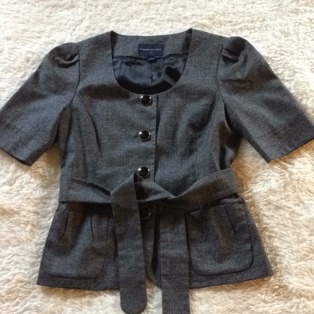 Banana Republic belted jacket